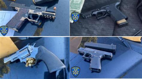 4 firearms, including ghost gun, recovered; 6 arrested: OPD